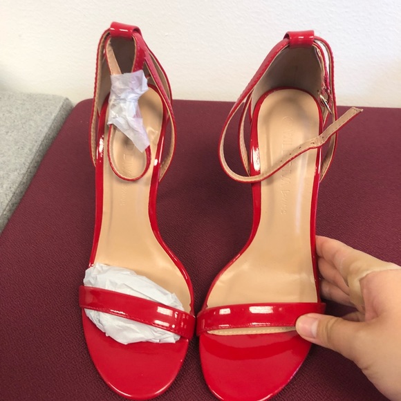 New Wild Diva lounge size 6 strappy stiletto heels - Picture 6 of 6